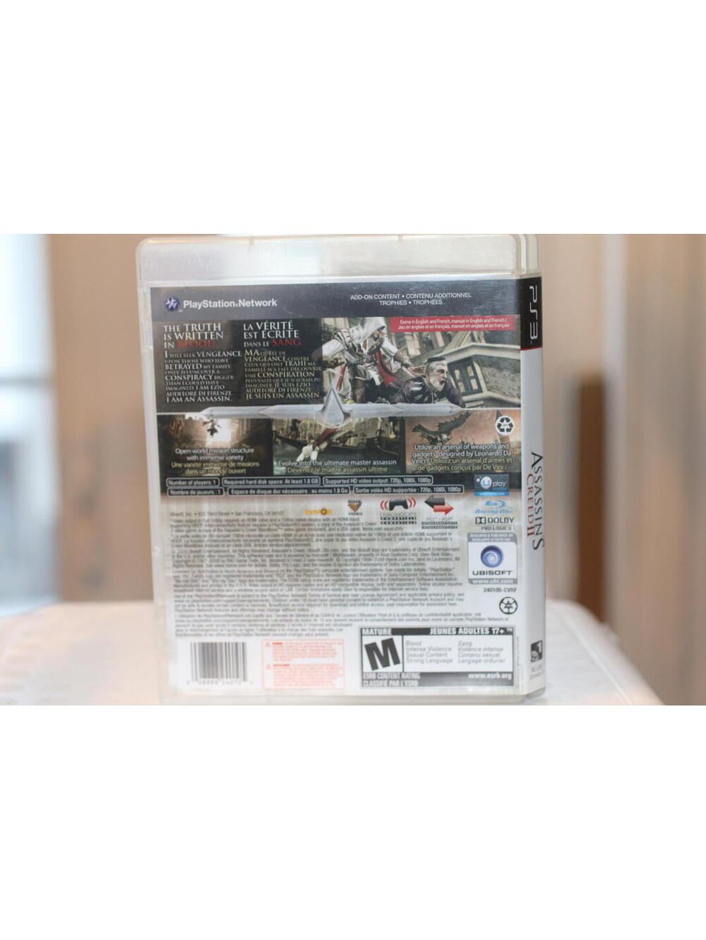 Assassin's Creed II PlayStation 3 Video Game PS3 Complete - Picture 2 of 6